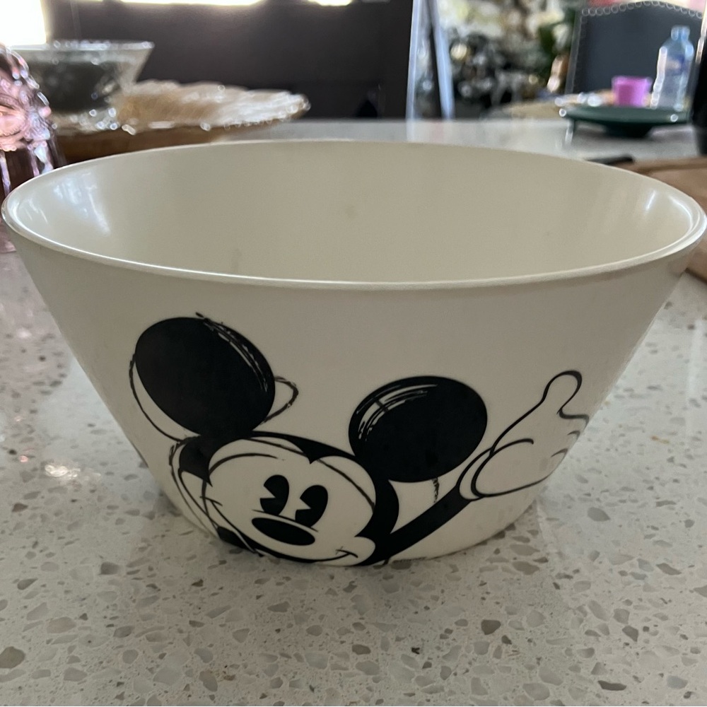 Zak! Design Disney Mickey Mouse White Bowl